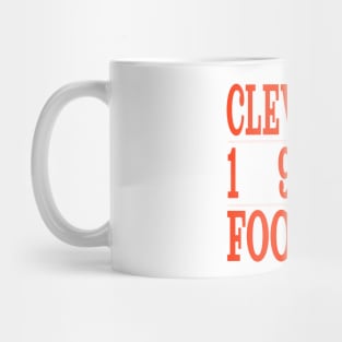 Cleveland football Classic Mug